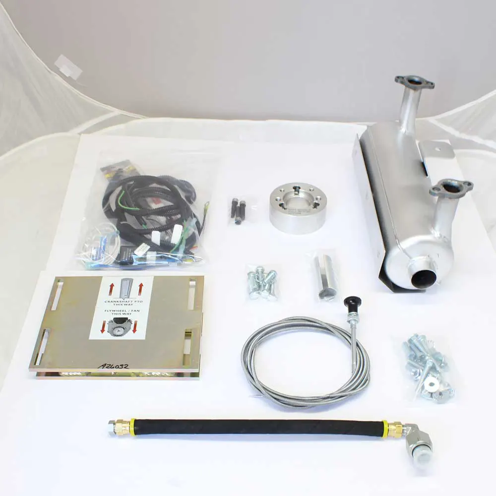 Mustang 330 Skid Steer Onan P224 NHC to Honda Engine Upgrade Kit - Image 3
